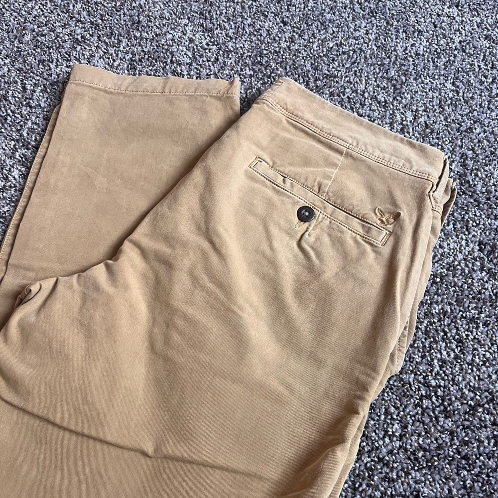 American Eagle Extreme Flex Khaki Chinos - Picture 3 of 10